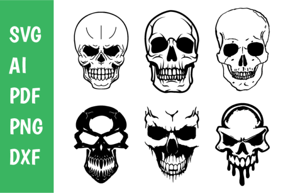 Download Skull Svg Files for Cricut and Silhouett - Skull svg Collection